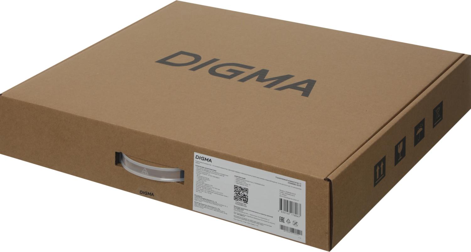 Коммутатор Digma DSW848G-6S+R (L3) 48x1Гбит/с 6SFP+ управляемый