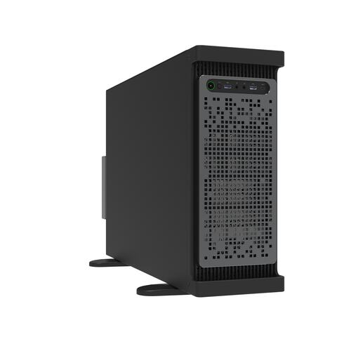 LIGACOMP АВ 1023 4U Tower 1xXeon w3-2423 4x16Gb DDR5 W790 ASPEED AST2600 1x10GbE 1x2000W 1x960ГБ NVMe SSD 2x4ТБ SATA III w/o OS