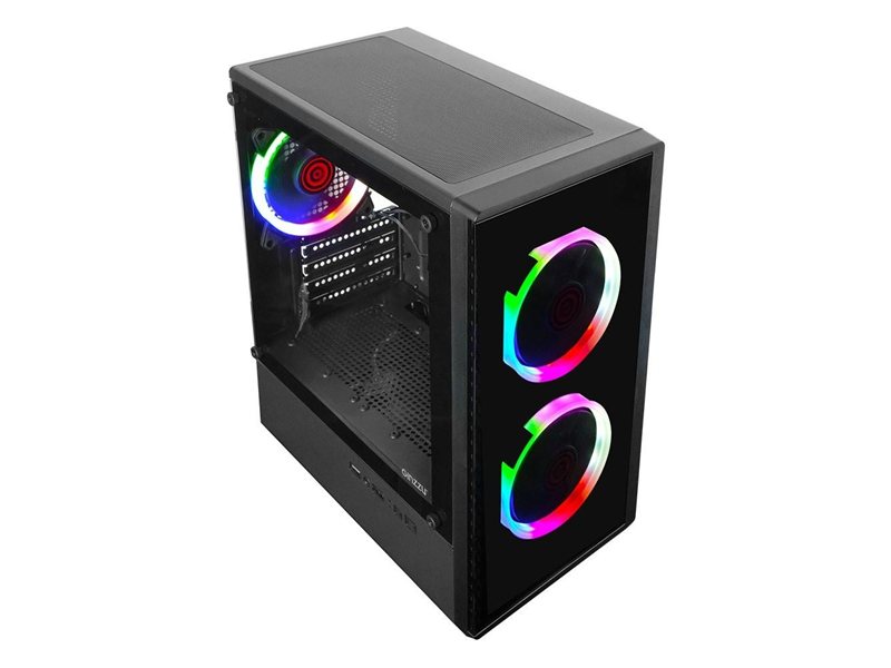 Ginzzu CL406 mATX FAN 3*12 FRGB (12RR4)
