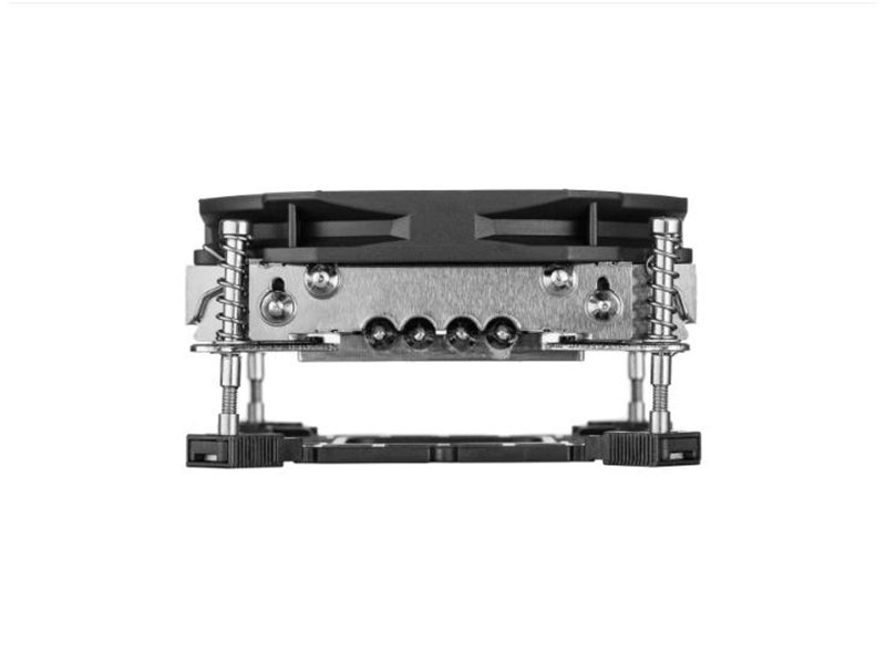 Кулер для процессора ПК/ CPU Cooler Foxline DB32i (125W, 4-pin PWM, 32mm, Al/Cu, 4x6mm, 1x90mm, 41.46CFM, 33dBA, 3400RPM, S: 1851/1700/1200/115X, Black)
