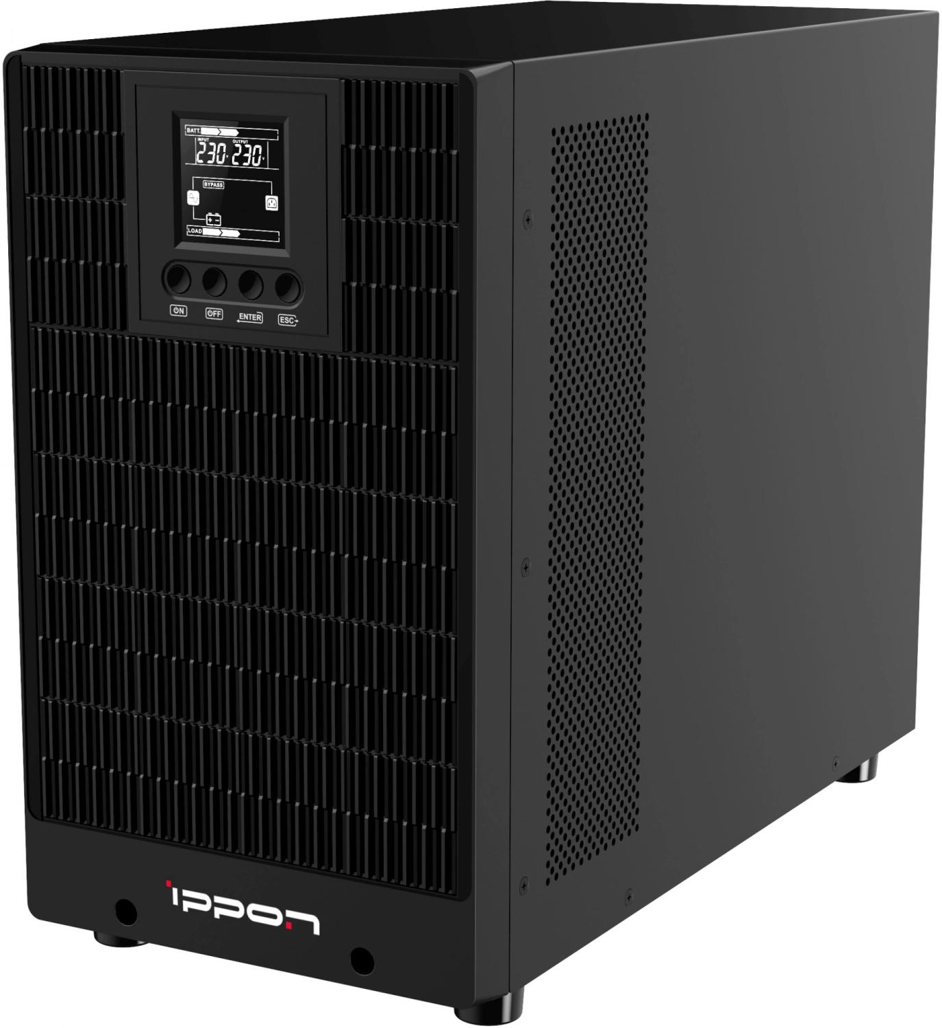 Источник бесперебойного питания Ippon Innova TBE 3000 2700Вт 3000ВА черный
