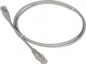 Патч-корд Lanmaster TWT-45-45-50-GY UTP RJ-45 вил.-вилка RJ-45 кат.5E 50м серый ПВХ 26AWG