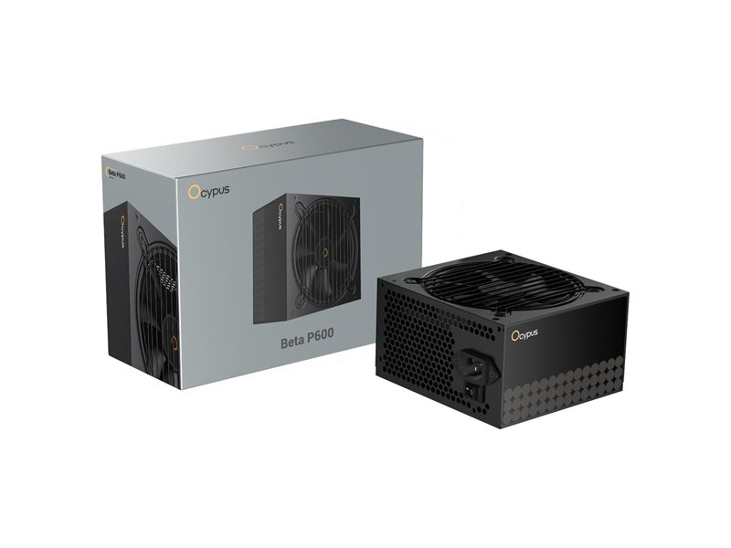 Блок питания PSU Ocypus Beta P600 [P600-ND] 600W  / APFC / TW capacitors