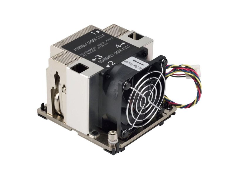 Вентилятор SuperMicro SNK-P0068AP4 2U Active CPU Heat Sink Socket LGA3647-0 Square Mounting Mechanism Intel Xeon Scalable Processors