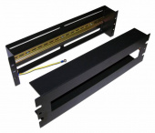 Панель Lanmaster TWT-CB-DINRL/3U черный