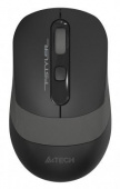 Мышь A4Tech Fstyler FG10S черный/серый оптическая 2000dpi silent беспров. USB для ноутбука 4but (FG10S GREY)