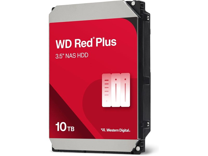 Жесткий диск WD SATA-III 10TB WD100EFGX NAS Red Plus (7200rpm) 512Mb 3.5"