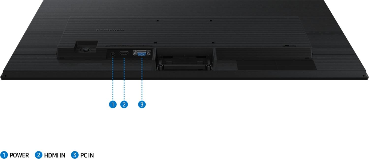 Монитор Samsung 27" S27D300GAIXCI черный IPS LED 16:9 HDMI матовая 1000:1 250cd 178гр/178гр 1920x1080 100Hz VGA FHD 2.9кг