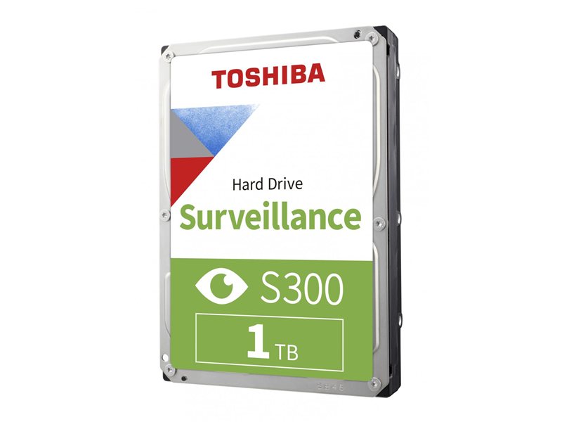 Жесткий диск/ HDD Toshiba SATA3 1Tb Surveillance S300 (CMR) 5700 64Mb 1 year warranty (replacement WD10EZRZ, ST1000DM003, ST1000VX005, ST1000VX001)