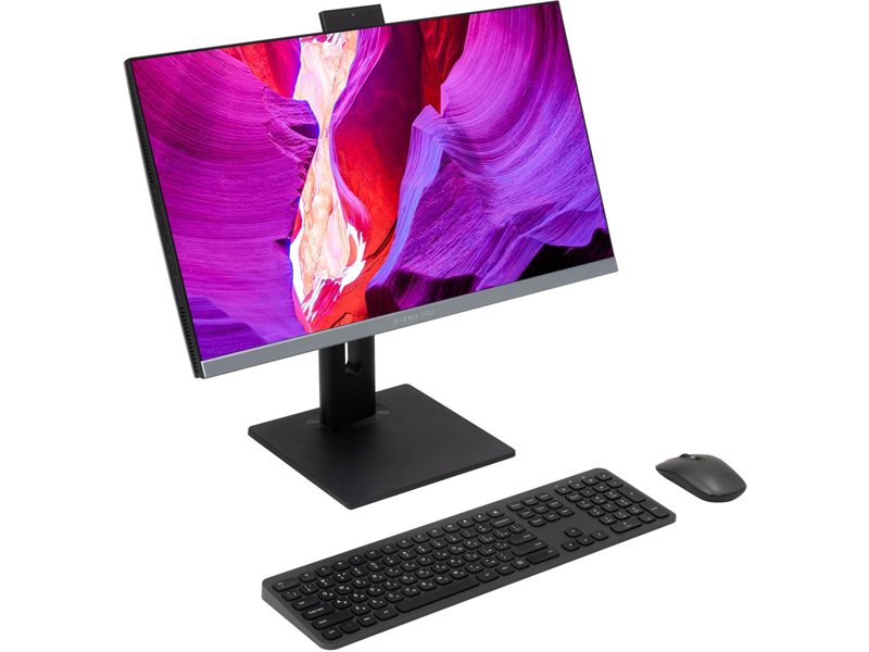 Моноблок Digma Pro Unity 23.8" Full HD i5 13500HX (2.5) 16Gb SSD512Gb UHDG 730 CR Windows 11 Pro GbitEth WiFi BT 90W клавиатура мышь Cam серый/черный 1920x1080