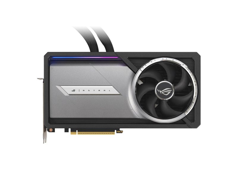 Видеокарта ASUS RTX5090 ROG ASTRAL LC OC GAMING 32GB GDDR7 512bit 3xDP 2xHDMI 4FAN RTL (ROG-ASTRAL-LC-RTX5090-O32G-GAMING)