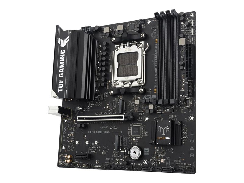 Материнская плата ASUS TUF GAMING A620AM-PLUS AM5 mATX 4xDDR5 PCIEx16 PCIEx1 2xM.2 2xDP HDMI 2.5GLAN