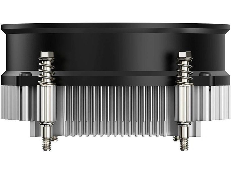 Устройство охлаждения(кулер) ID-Cooling DK-17A нет подсветки Soc-AM5/AM4 серебристый/черный 4-pin 25.8dB Al 65W 300gr Ret