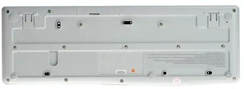 Клавиатура Logitech K270 черный/белый USB беспроводная Multimedia (920-003058)