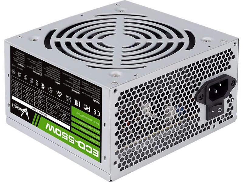 Блок питания Formula V Line ECO-550, 550W, ATX12V v2.3, 12cm Fan (ex Aerocool)