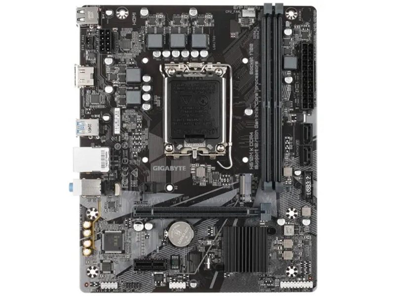 Материнская плата GIGABYTE H610 S1700 MATX H610M K DDR4 20