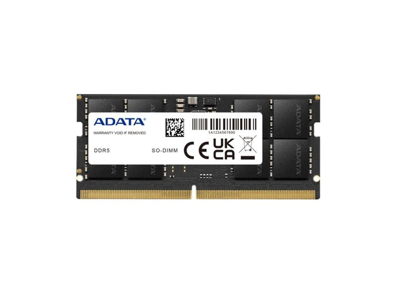 Память DDR5 32GB 4800MHz A-Data AD5S480032G-S RTL PC4-38400 CL40 SO-DIMM 262-pin 1.1В single rank Ret