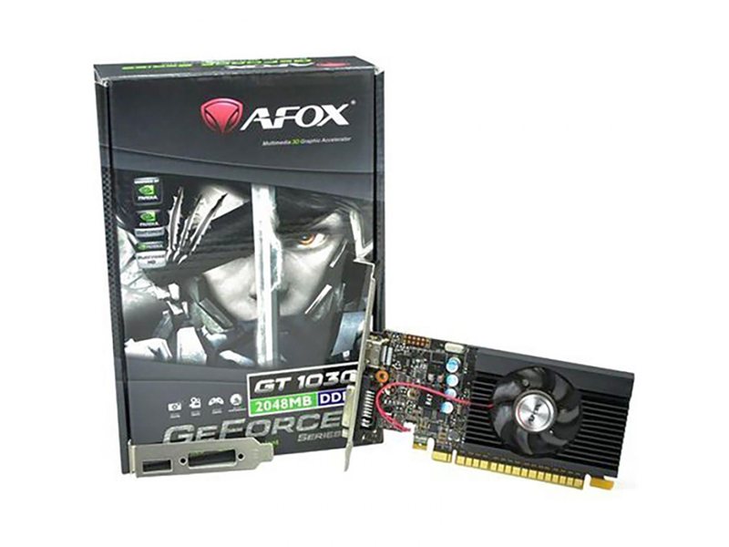 Видеокарта Afox PCI-E AF610-2048D3L7-V8 NVIDIA GeForce GT 610 2Gb 64bit GDDR3 810/1333 DVIx1 HDMIx1 CRTx1 HDCP Ret low profile [AF610-2048D3L7-V8]