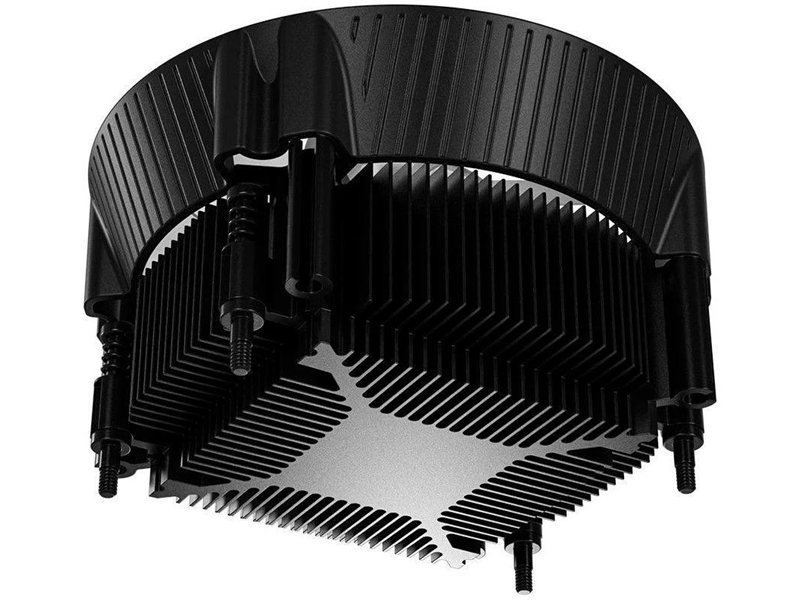 Устройство охлаждения(кулер) ID-Cooling DK-07A Soc-AM5/AM4 серебристый/черный 4-pin 14-26dB Al 125W 400gr Ret