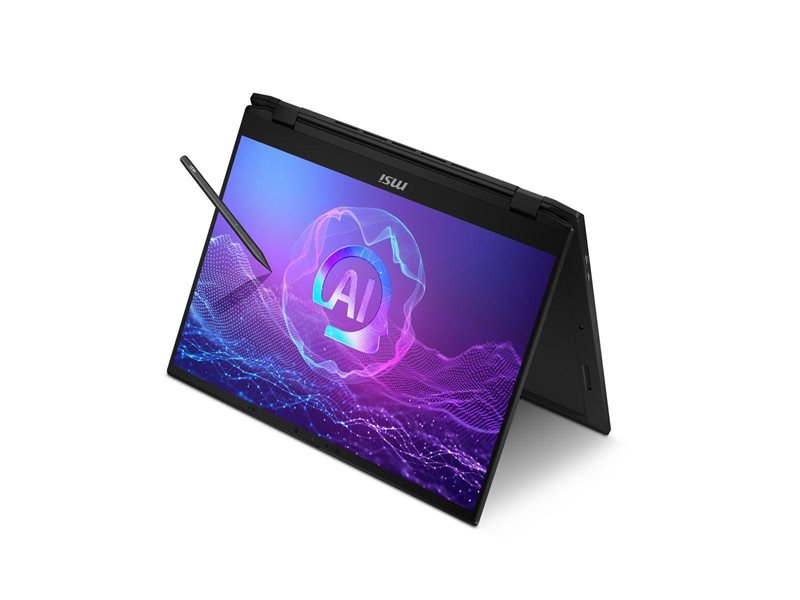 Ноутбук MSI Summit Pro 16 AI A2HVETG-084RU Core Ultra 9 285H 32Gb SSD1Tb NVIDIA GeForce RTX4050 6Gb 16" IPS Touch QHD+ (2560x1600) Windows 11 Pro black WiFi BT Cam (9S7-159631-084)