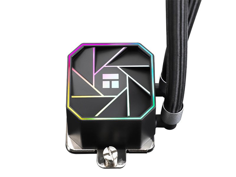Система жидкостного охлаждения/ Water Cooling System Thermalright Aqua Elite 240 V3 (240mm, Black, ARGB/ Fans: 2x120mm, 66.17CFM, 25.6dBA, 1500RPM/ Pump height 53mm, 23dBA, 3300RPM, Rad thickness 27mm/ S: 1700, 1200, 20XX, 115X, AM5, AM4)