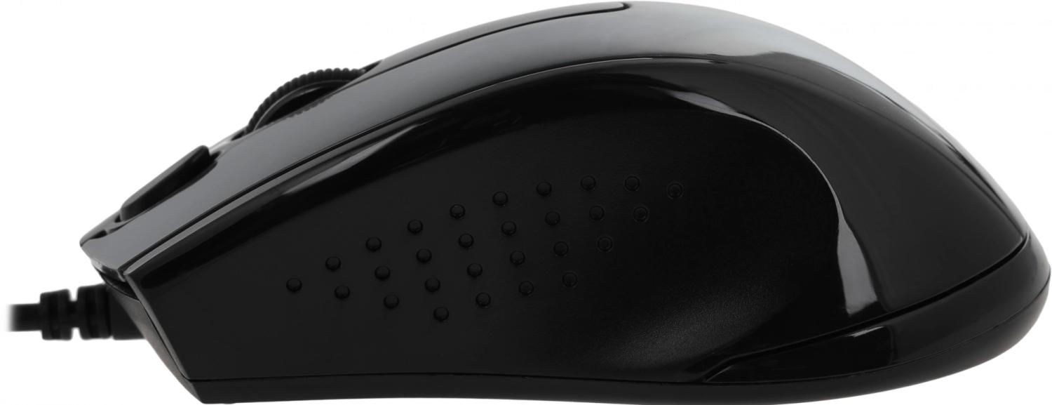 Мышь A4Tech V-Track Padless N-500FS черный оптическая 1200dpi silent USB 3but