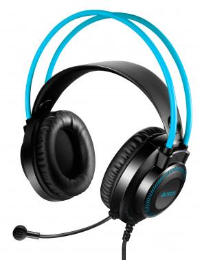 Наушники с микрофоном A4Tech Fstyler FH200i синий 1.8м накладные оголовье (FH200I BLUE)