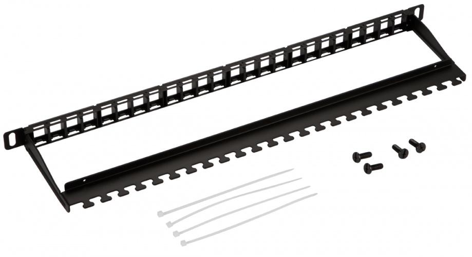 Патч-панель Lanmaster LAN-PPC24OK-UTP 19" 0.5U 24x UTP