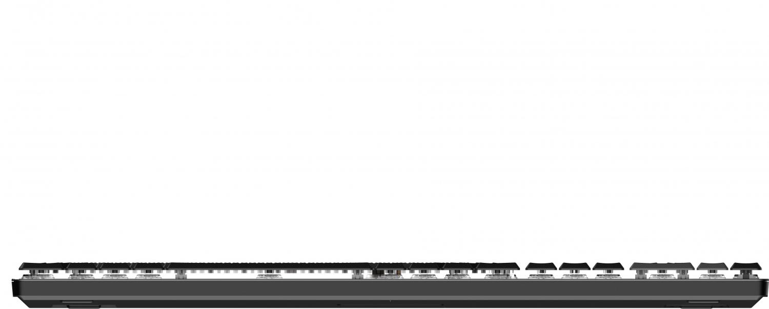 Клавиатура Оклик K953X механическая черный/серый USB Multimedia LED (1901086) кабель 1.5м