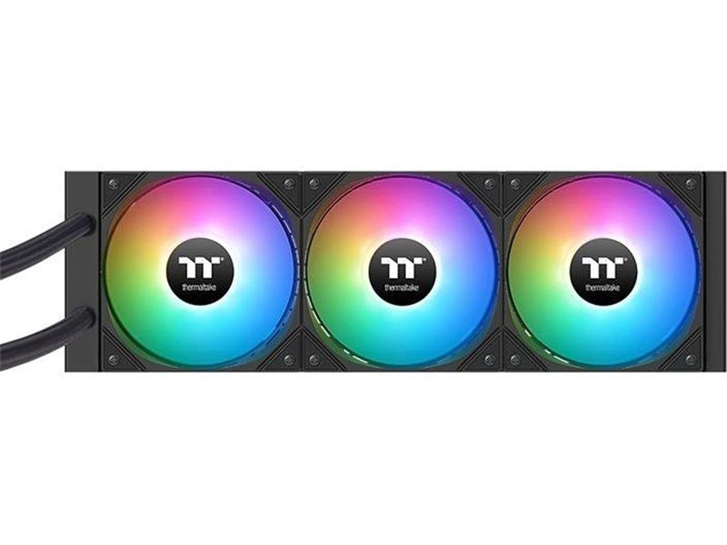 Система водяного охлаждения Thermaltake LA360 ARGB Soc-AM5/AM4/1200/1700/1851 черный 4-pin 38.35dB Al 360W Ret (CL-W459-PL12SW-A)