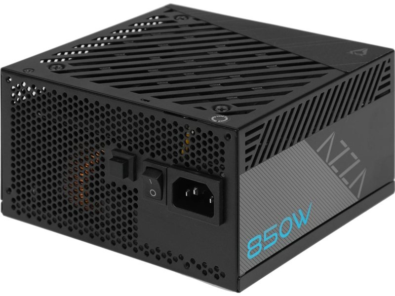 Блок питания Azza ATX 850W PSAZ-850G 80+ gold (20+4pin) APFC 120mm fan 6xSATA Cab Manag RTL