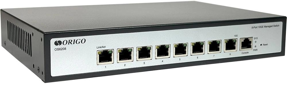 Коммутатор Origo OS6208 OS6208/A1A (L2) 8x10Гбит/с управляемый