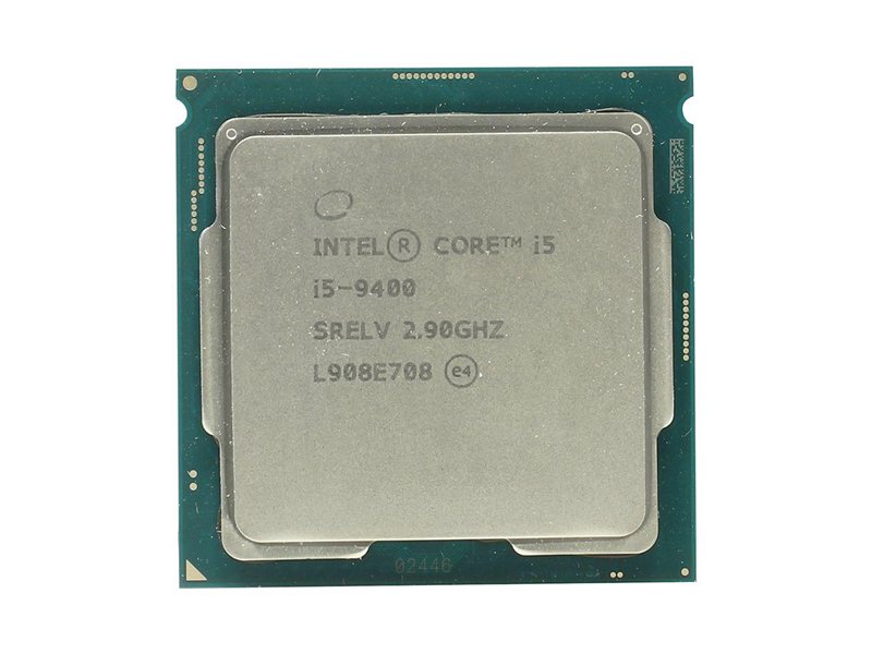 Центральный Процессор Intel Core i5-9400 OEM (Coffee Lake, 14nm, C6/T6, Base 2,90GHz, Turbo 4,10GHz, UHD 630, L3 9Mb, TDP 65W, S1151)