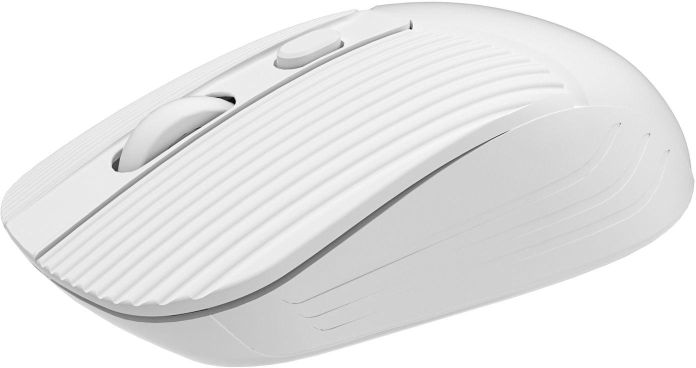 Мышь Оклик 509MW white белый оптическая 1600dpi беспров. USB для ноутбука 4but (1885186)