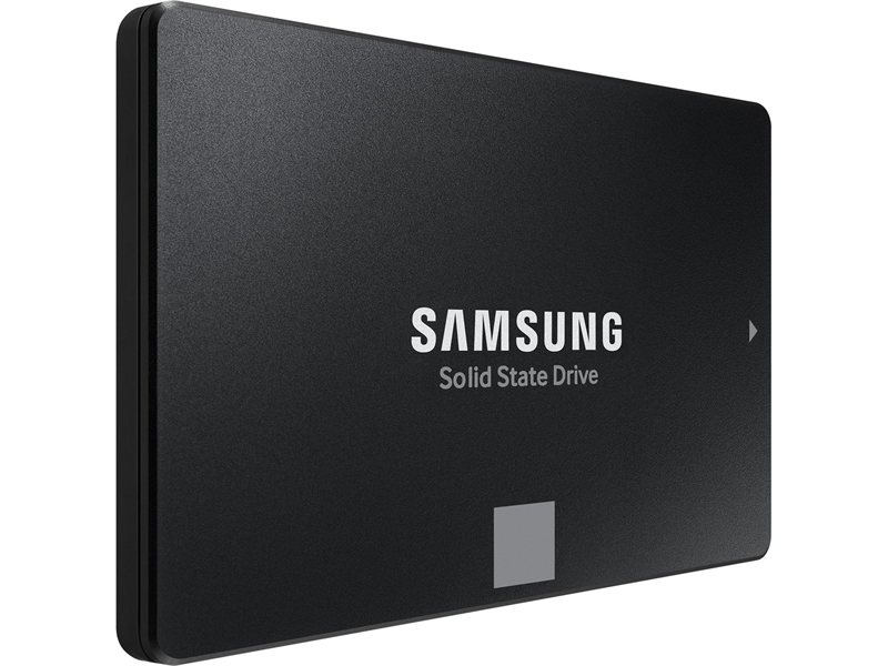 Твердотельный накопитель/ Samsung SSD 870 EVO, 4000GB, 2.5" 7mm, SATA3, 3-bit MLC, R/W 560/530MB/s, IOPs 98 000/88 000, DRAM buffer 4096MB, TBW 2400, DWPD 0.33 (12 мес.)