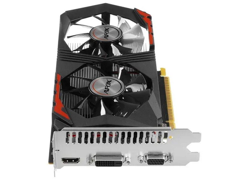 Видеокарта Afox GTX750Ti 4GB GDDR5 128bit DVI HDMI VGA DUAL FAN RTL (784795)