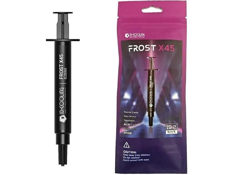 ID-COOLING FROST X45 4g 15.2Вт/(м-К) шприц 4гр.