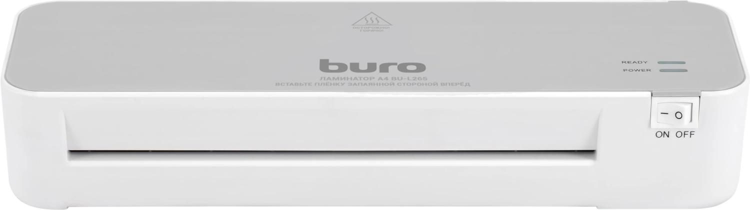 Ламинатор Buro BU-L265 белый/серый A4 (70-125мкм) 30см/мин (2вал.) хол.лам. лам.фото