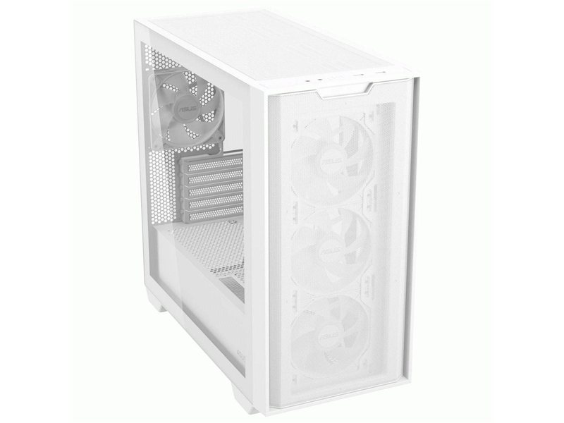 Корпус ASUS A21 PLUS ASUS CASE WHITE /ARGB FANS/WHT/EPS