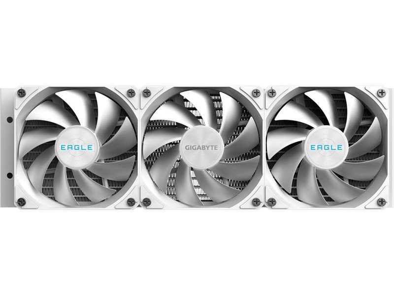Система водяного охлаждения Gigabyte Eagle 360 ICE ARGB Soc-AM5/AM4/1200/1700/1851 белый 4-pin 13-37.6dB Al Ret (GP-GIGABYTE EAGLE 360I)