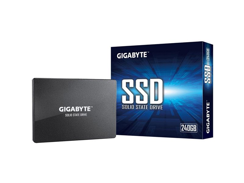 Твердотельный накопитель SSD Gigabyte GP-GSTFS31240GNTD 240GB 2.5" Client SATA 6Gb/s, 560/540, IOPS 50/75K, MTBF 2M, 100TBW  RTL {40} (803711)
