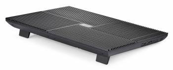 Подставка для ноутбука Deepcool Multi Core X8 (DP-N422-X8BK) 17" 381x268x29мм 23дБ 2xUSB 4x 1290г