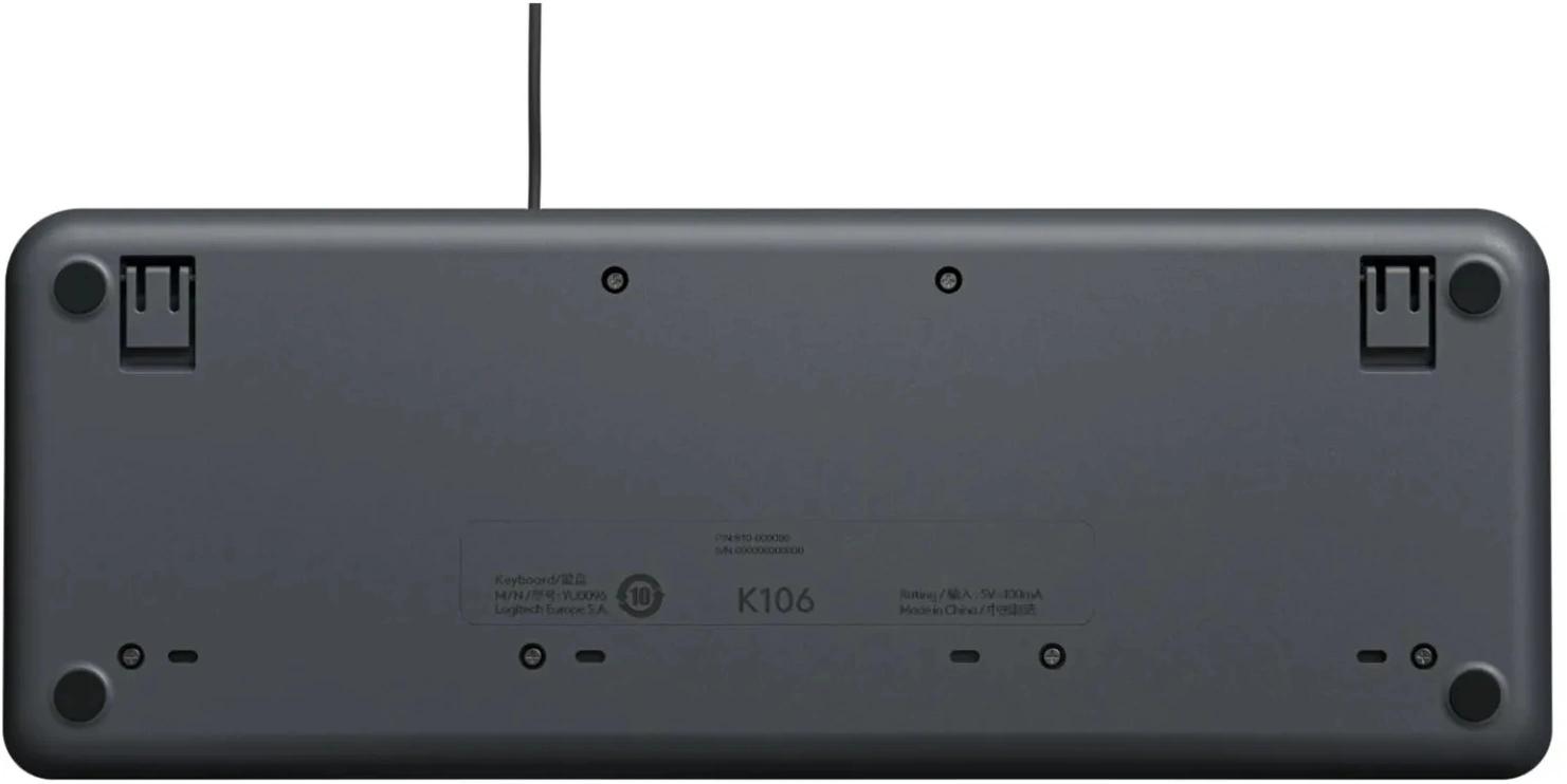 Клавиатура Logitech K106 черный USB slim (920-013902)