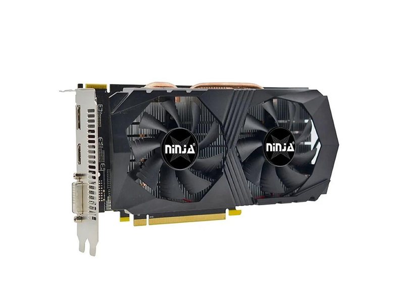 Видеокарта Ninja (Sinotex) R9 370 4GB GDDR5 256bit DP DVI HDMI 2FAN RTL