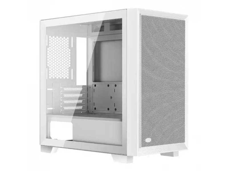 Корпус без блока питания/ Case PCCooler C3D310 WH ARGB, Mini-Tower, TG, Mesh, 2x120mm ARGB, 2xUSB-A 3.0, mATX, mITX White