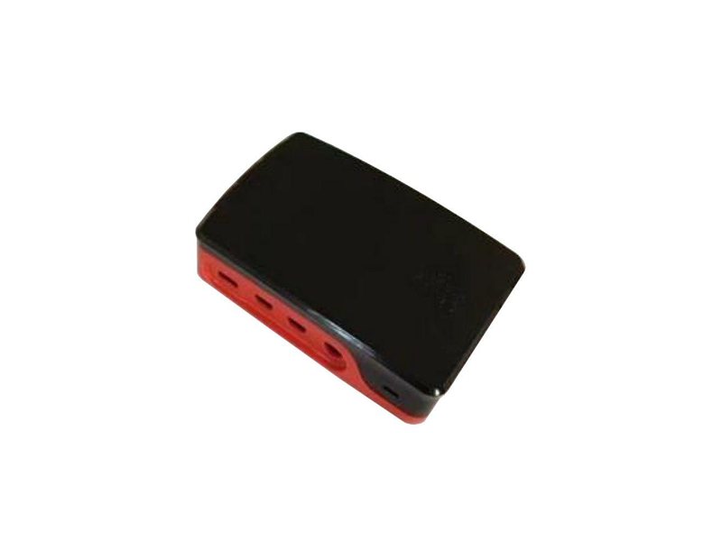 Корпус ACD RA602    Red+Black ABS Case for Raspberry 4B