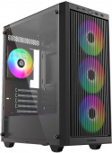 Case ID-Cooling WARE 300 ARGB Black mATX/ win TG/ 4 fans/ CPU 160mm/ GPU 320mm/ no PSU