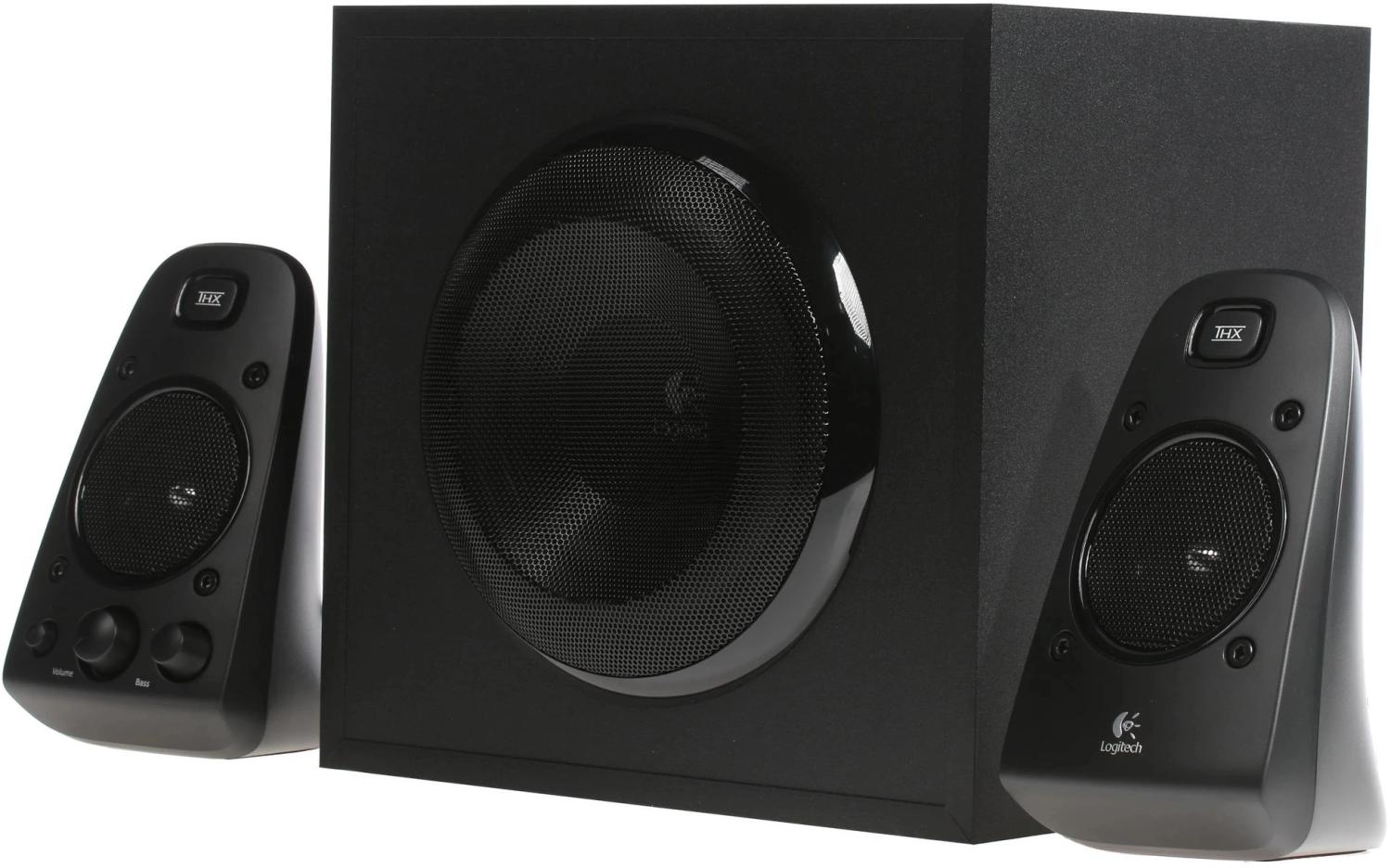 Колонки Logitech Z623 2.1 черный 200Вт