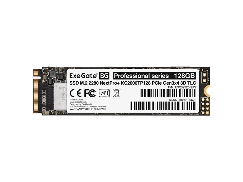 ExeGate SSD M.2 128GB Next Pro+ Series EX282320RUS