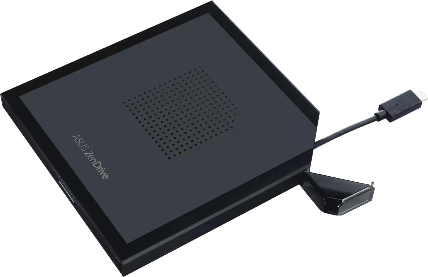 Привод DVD-RW Asus SDRW-08V1M-U/BLK/G/AS черный USB Type-C ultra slim M-Disk внешний RTL